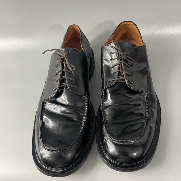 Coach Men’s Garson Lace Up Dress Shoes Brown Size 12 D - Picture 4 of 12